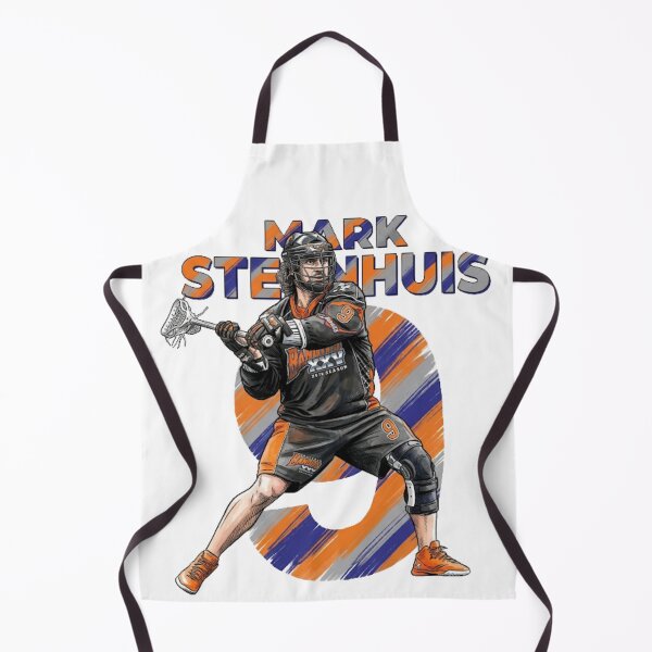 Item preview, Retro Lacrosse Stencil Poster: Mark Steenhuis #9 designed and sold by Thogan0416.