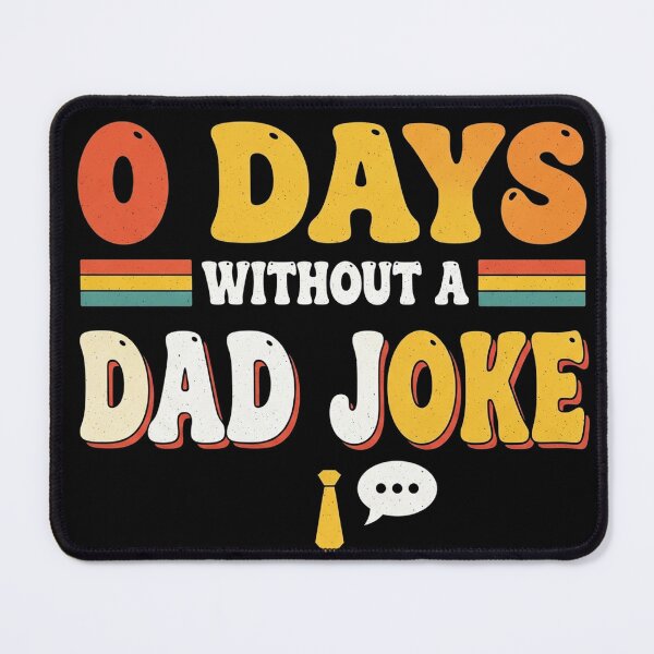 Item preview, 0 days without a dad joke shirt on father's day for father dad daddy. designed and sold by Designs-RZ.