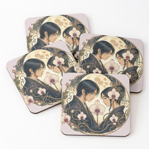 Item preview, Love between Fairy and Devil Chinese Drama - Moon Supreme and Fairy Orchid Fantasy designed and sold by NerdiPop.