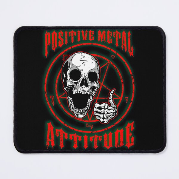 Item preview, Positive Metal Music Attitude - Red Edition designed and sold by SubliHardDraws.