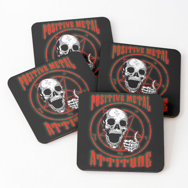 Item preview, Positive Metal Music Attitude - Red Edition designed and sold by SubliHardDraws.