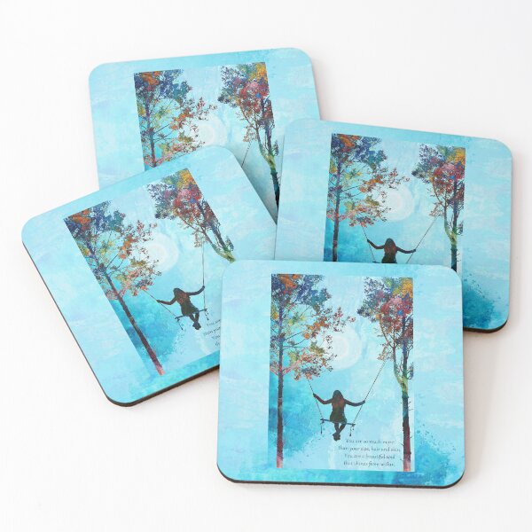 Item preview, Beautiful Soul And Freedom Colorful Feminine Inspirational Art designed and sold by Sharon Cummings Art.
