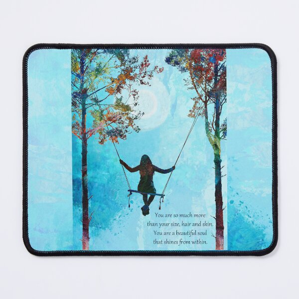 Item preview, Beautiful Soul And Freedom Colorful Feminine Inspirational Art designed and sold by Sharon Cummings Art.