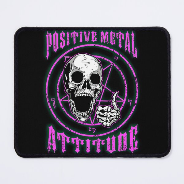 Item preview, Positive Metal Music Attitude - Pink Edition designed and sold by SubliHardDraws.