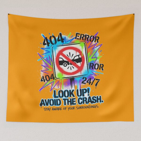 Item preview, Look Up! Avoid the Crash designed and sold by puzzell.