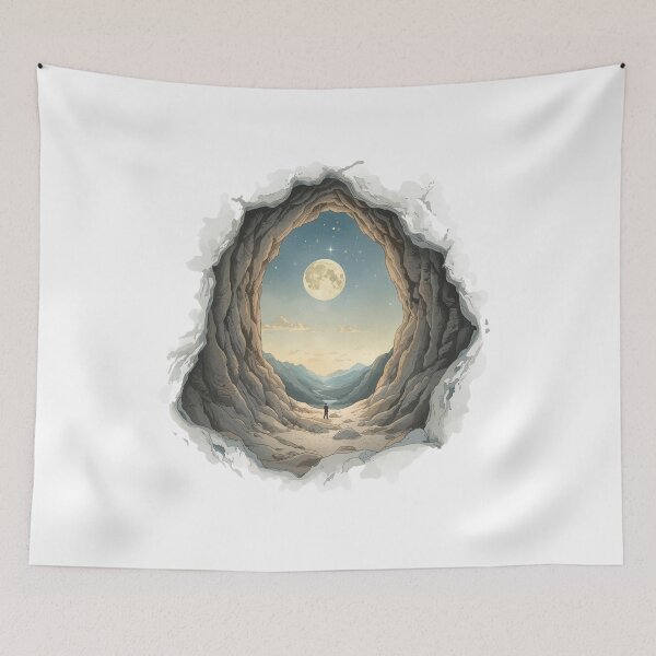 Item preview, The Space Inside the Cave designed and sold by catcurio.