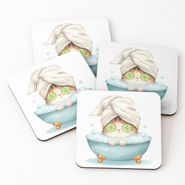Item preview,  Spa cat designed and sold by uunaa.