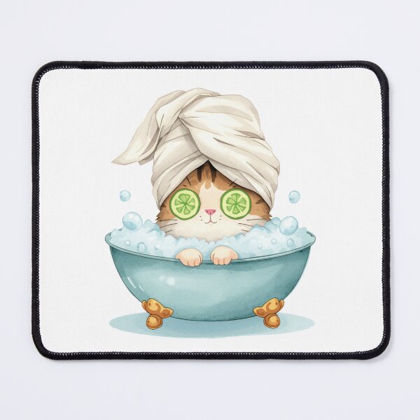 Item preview, Spa cat designed and sold by uunaa.