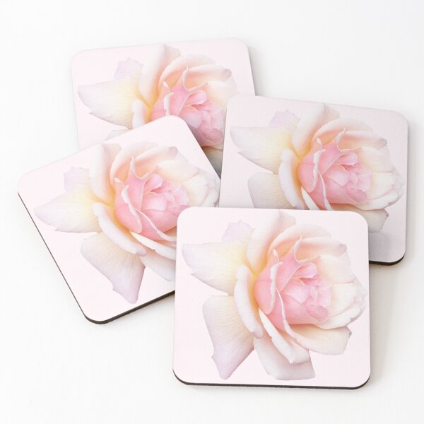 Item preview, light pink rose flower sticker designed and sold by inainart.