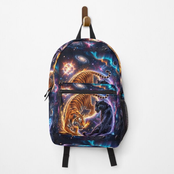 Item preview, Cosmic Yin Yang Tiger and Panther designed and sold by kmiArtistIA.