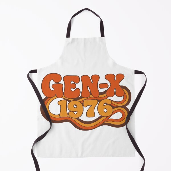 Item preview, Gen X 1976 – Retro Groovy Vintage Birthday Typography designed and sold by digital.stickerperso.com.