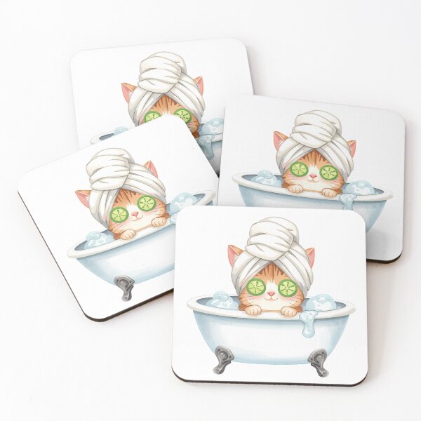 Item preview,  Spa cat designed and sold by uunaa.