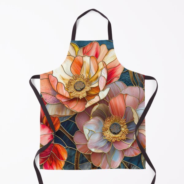Item preview, Peonies Stained Glass Floral Art designed and sold by MargaretWiktor.