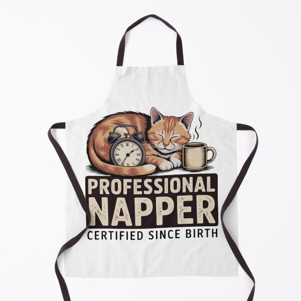 Item preview, Professional Napper Funny Cat Vintage Design designed and sold by wizooo411.