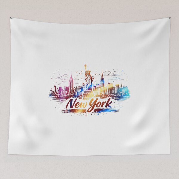 Item preview, New York City Skyline Urban Aesthetic Design designed and sold by CleanDecor.