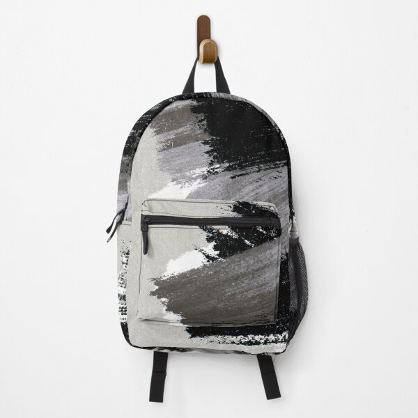 Item preview, Minimal Layered Ink Strokes in Black & Grey designed and sold by SlowRegardArt.