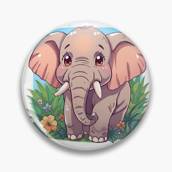 Item preview, Little Jungle Elephant designed and sold by PTB-SHOP.