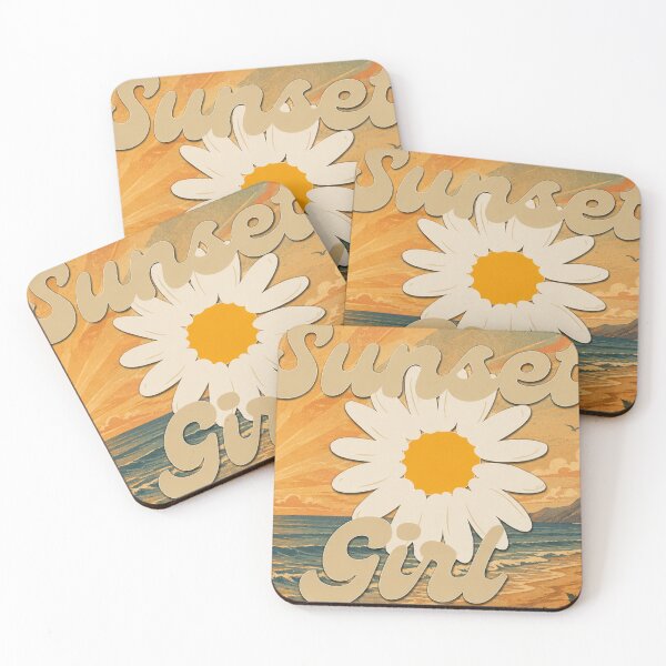Item preview, Sunset Girl Tropical Dreams designed and sold by Fei Long Design Hub.