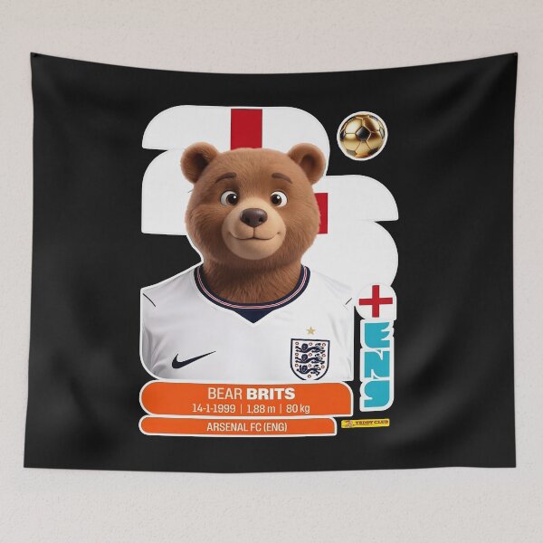 Item preview, World Cup England Bear Brits designed and sold by TeddybearClub.