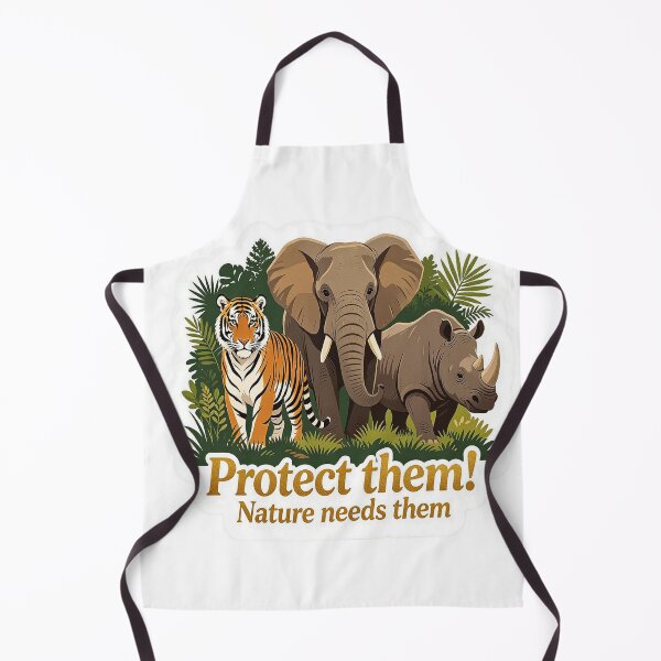 Item preview, Protect Wild Animals — Nature Can´t Survive Without Them! designed and sold by Magic Shop Arts.