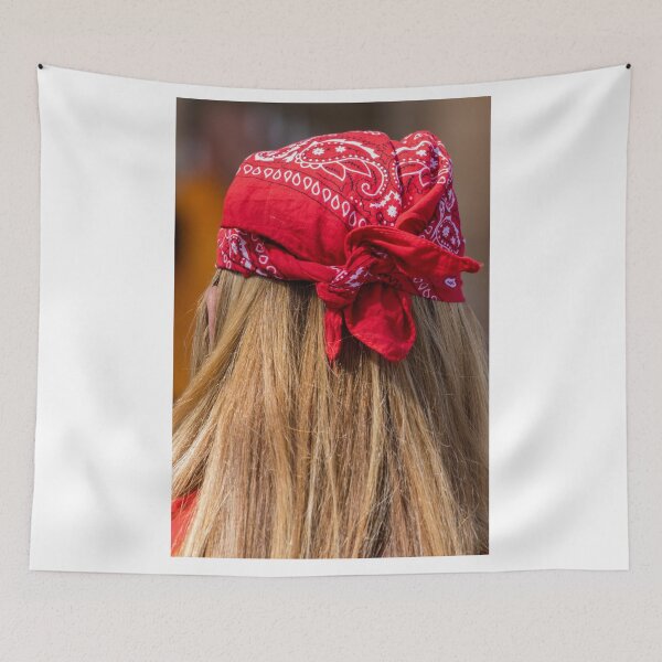 Item preview, the girl in a red scarf designed and sold by Nmallia.