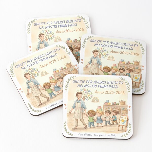 Item preview, THANK YOU TEACHER | Daycare Educator Gift - Cute Nursery Art designed and sold by QuasiBoss.