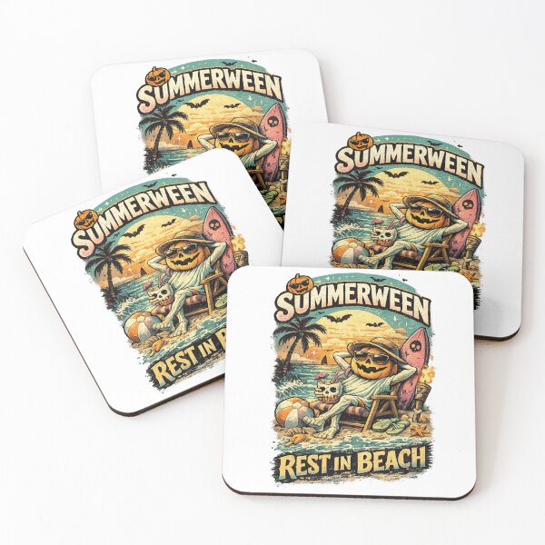 Item preview, Summerween Rest In Beach Spooky Beach Shirt designed and sold by vampbabe54.
