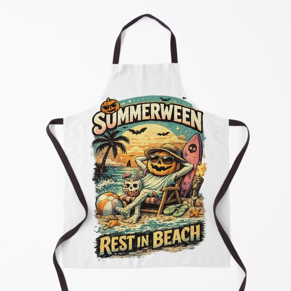 Item preview, Summerween Rest In Beach Spooky Beach Shirt designed and sold by vampbabe54.