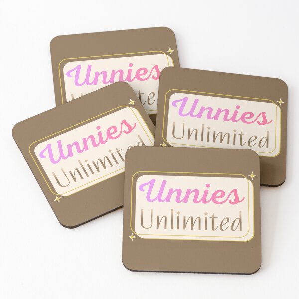 Item preview, Unnies Unlimited text for K-culture fans designed and sold by ArtEllary.