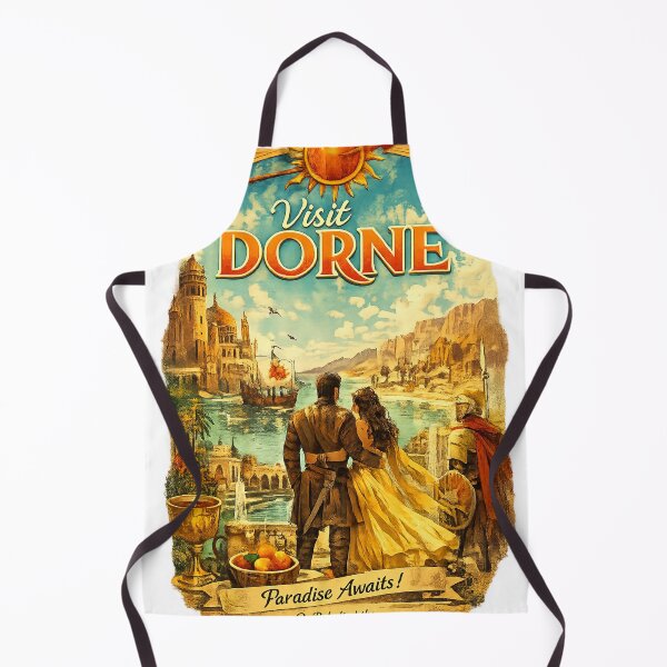 Item preview, Visit Dorne Fantasy Travel Poster – Westeros Tourist Board Vintage Adventure Design designed and sold by GarnerSupplyCo.