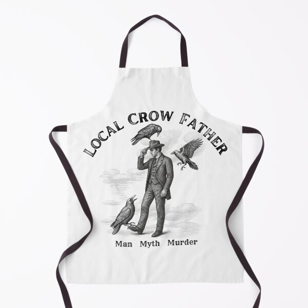 Item preview, Local Crow Father | Man Myth Murder Vintage Crow Art designed and sold by SunandShade.