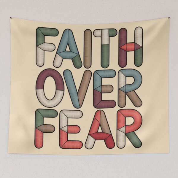 Item preview, FAITH OVER FEAR designed and sold by 123ks.