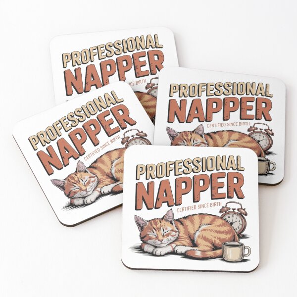 Item preview, Professional Sleeper Vintage Cat Graphic designed and sold by wizooo411.