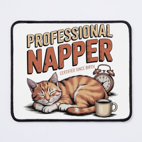 Item preview, Professional Sleeper Vintage Cat Graphic designed and sold by wizooo411.