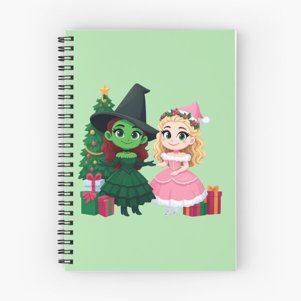 Item preview, Elphaba y Glinda Wicked, el musical navideño designed and sold by NerdiPop.