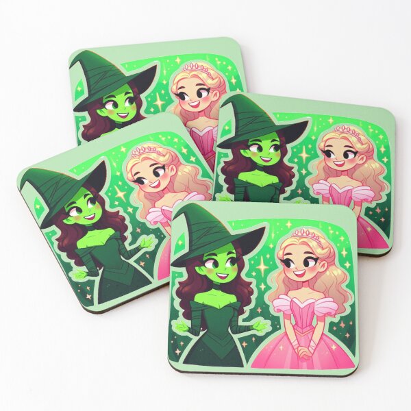 Item preview, Elphaba & Glinda Wicked the Musical designed and sold by NerdiPop.