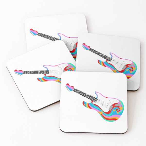 Item preview, Muppet Style Rock Roller Coaster Rainbow Guitar Ride Inspired Design designed and sold by creatingmouseshop.