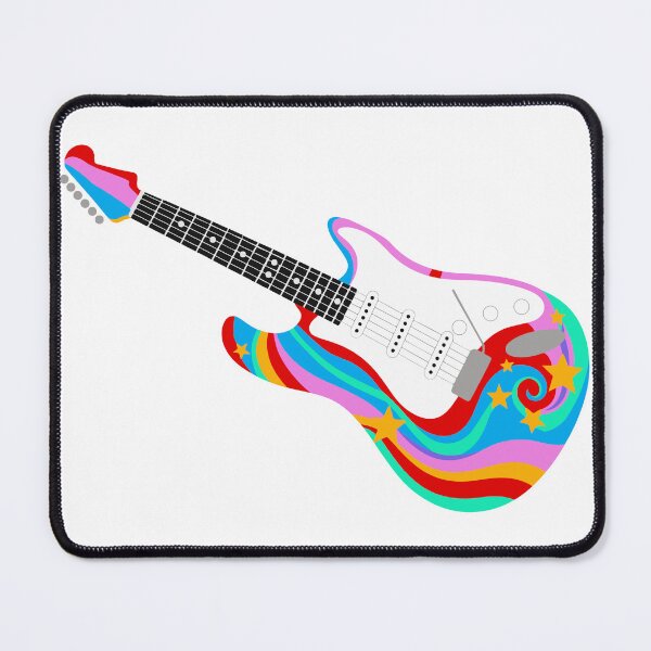 Item preview, Muppet Style Rock Roller Coaster Rainbow Guitar Ride Inspired Design designed and sold by creatingmouseshop.