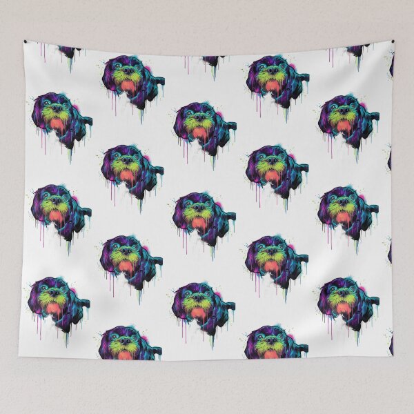 Item preview, Graffiti dog designed and sold by JustLittleMe.