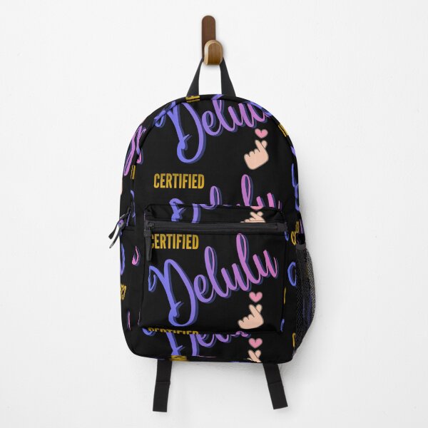 Item preview, Certified Delulu text with Korean finger heart designed and sold by ArtEllary.