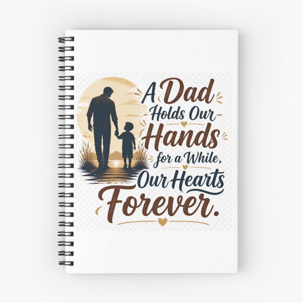 Item preview, A Dad Holds Our Hands for a While, Our Hearts Forever designed and sold by SVARCreations.
