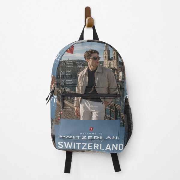 Artikelvorschau, Willkommen in der Schweiz – Reiseposter | Zürich: Malerische, luxuriöse Wandkunst im europäischen Stil entworfen und verkauft von Inkora-Art.