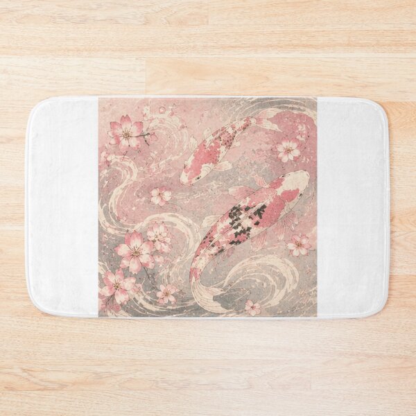 Item preview, girly vintage koi pond designed and sold by inainart.