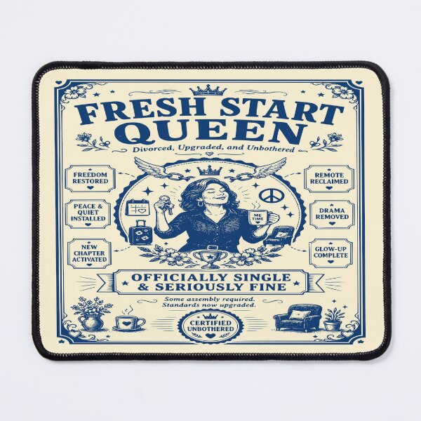 Item preview, Fresh Start Queen Divorce Blueprint designed and sold by 89shirts.