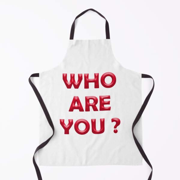 Item preview, Who Are You Red 3D Text. designed and sold by Appukestickers.