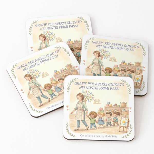 Item preview, THANK YOU TEACHER | Daycare Educator Gift - Cute Nursery Art designed and sold by QuasiBoss.