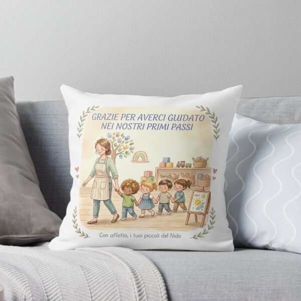 Item preview, THANK YOU TEACHER | Daycare Educator Gift - Cute Nursery Art designed and sold by QuasiBoss.