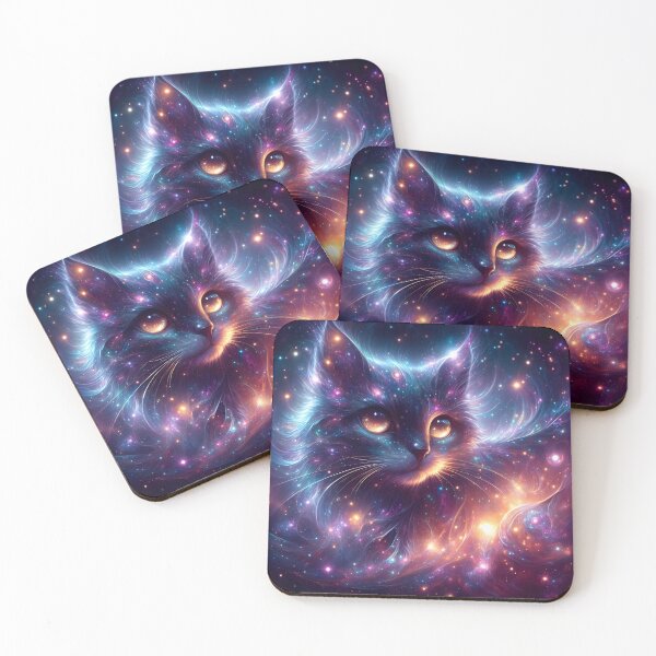 Item preview, Nebula cosmic cat - Soul of the universe designed and sold by davidromapixel.