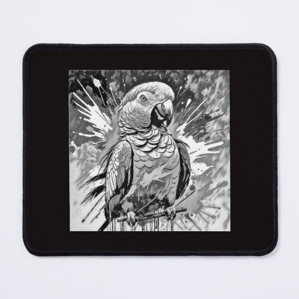 Item preview, African Grey Parrot  Intelligence and Wild Elegance #10 designed and sold by Helios Be. Lavsh.
