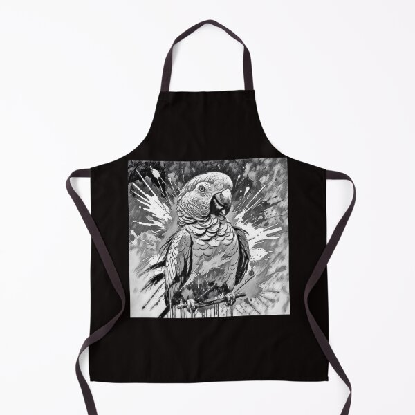 Item preview, African Grey Parrot Intelligence and Wild Elegance #10 designed and sold by Helios Be. Lavsh.